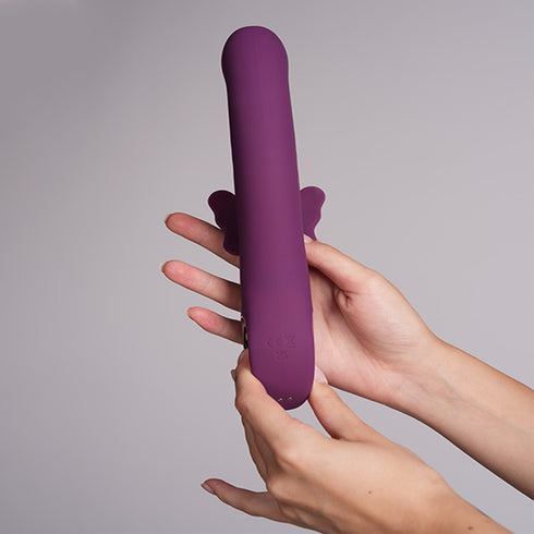 Female Butterfly Vibrator Masturbator Tools Clitoral G Spot Triple Stimulation Insert Dildo Rabbit Vibrator Women Sex Toys