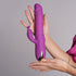 USB Rechargeable Realistic Silicone Thrusting Dildo Vibrator G Spot Clitoral Stimulator Rabbit Vibrator for Women Adult Sex Toy