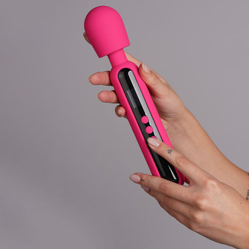 Small Large Silicone Japan Wand Massage Vibrator Adult Sex Toy Clit Clitoral Stimulation G-Spot AV Vibrator for Women Female