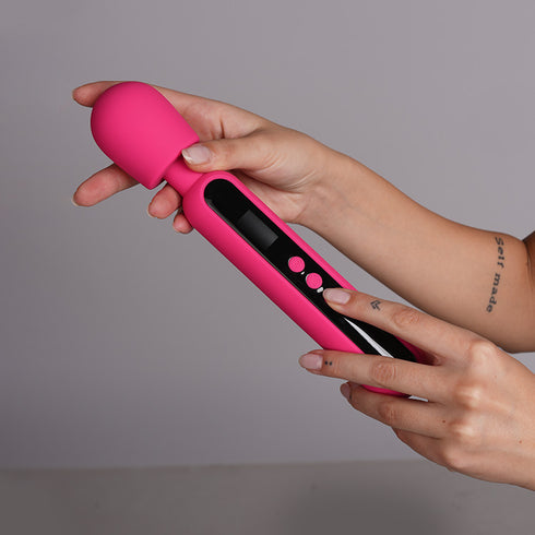 Small Large Silicone Japan Wand Massage Vibrator Adult Sex Toy Clit Clitoral Stimulation G-Spot AV Vibrator for Women Female