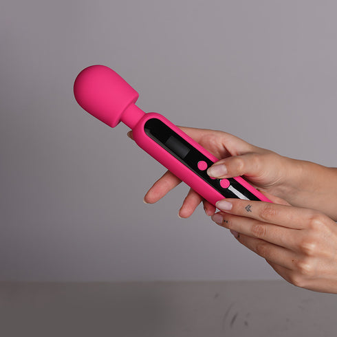 Small Large Silicone Japan Wand Massage Vibrator Adult Sex Toy Clit Clitoral Stimulation G-Spot AV Vibrator for Women Female