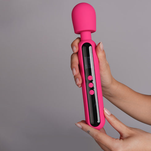 Small Large Silicone Japan Wand Massage Vibrator Adult Sex Toy Clit Clitoral Stimulation G-Spot AV Vibrator for Women Female