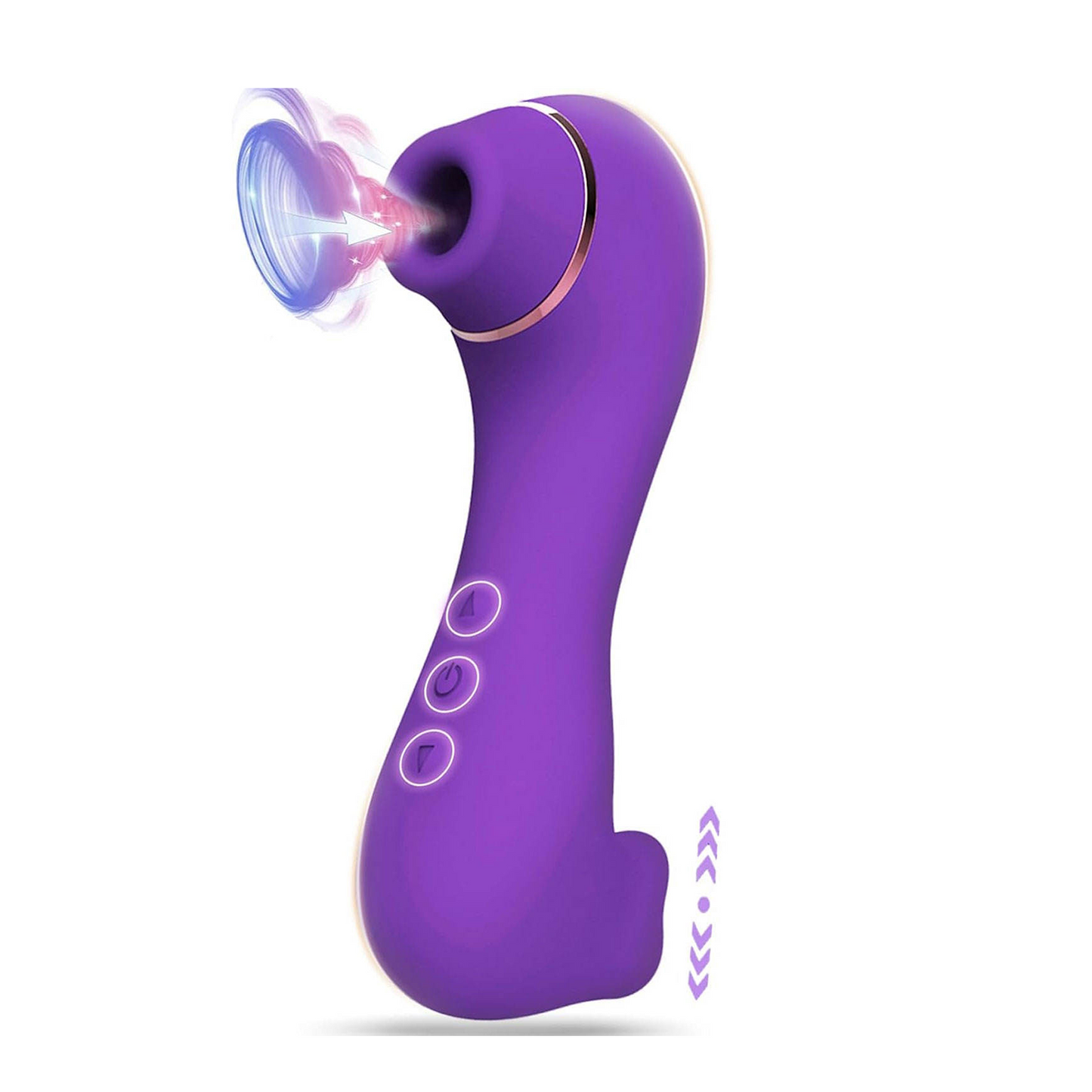 Women Sucking & Licking Sex Toy 2 in 1 Clitoris Vibrator for Women