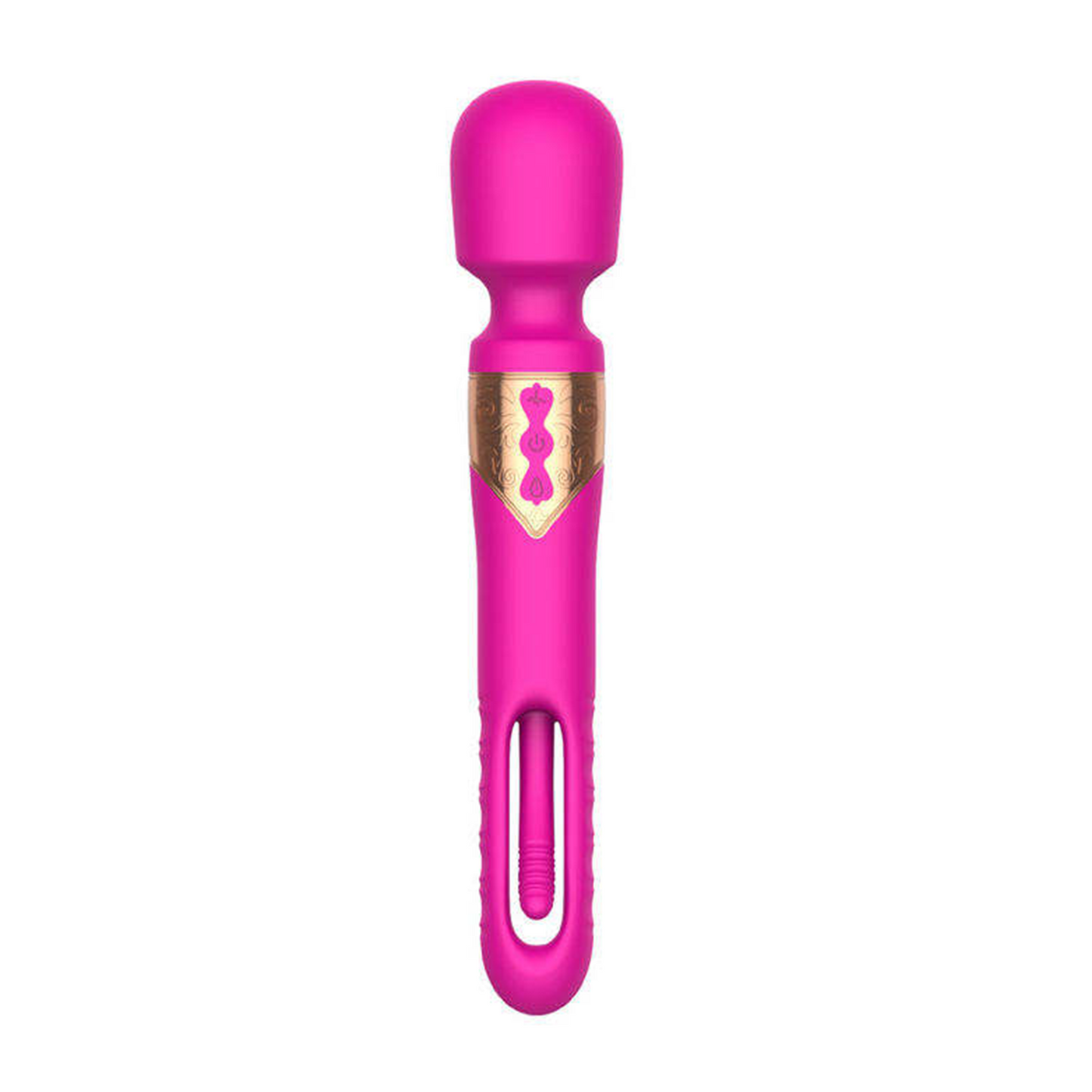 2 in 1 Vibration Flicking Vibrator AV Stick