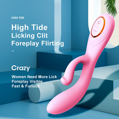 Double Head Vibrating G-point Clitor Stimulator Rabbit Vibrators
