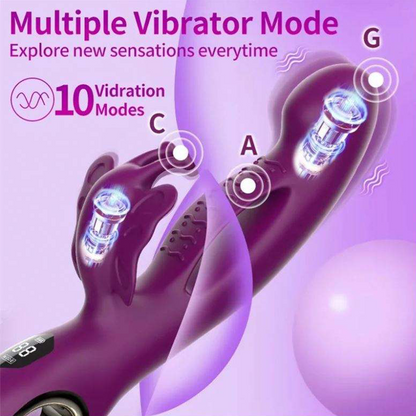 Double Stimulation Vibrator Anal Dildo for Man Sex Toys Adult Ring With Remote Control